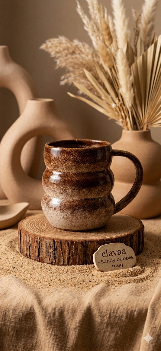 Sandy bubbles mug